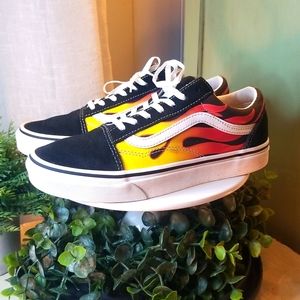 Van's Old Skool Flamed